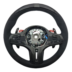 Hot Products Alcantara Paddle LED Steering <b>Wheel</b> for BMW G20 G30 G01 3 Series 5 Series Car Steering <b>Wheel</b> - Product Image 1