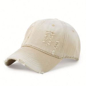 Casquettes de baseball unisexes ajustables en coton délavé style vintage pour hommes et femmes - Image sportive, broderie 6 panneaux, modèle courant - Product Image 5