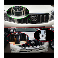 Cvbs 520tvl Kamera Lencana Logo Mobil, Alat Bantu Berkendara Tahan Air Anti Kabut untuk Toyota Prado Land Cruiser Model Lama