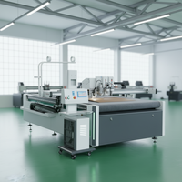 Plotter de corte y impresión de cama plana para cartón corrugado y vinilo, modelo 2026, con precio de fábrica