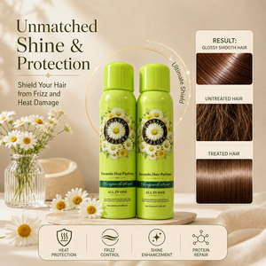 Spray Parfumé Capillaire à la Camomille 450F Protection Thermique Biotine Protéine Après-Shampoing Sans Rinçage Démêlant 150ml - Product Image 3