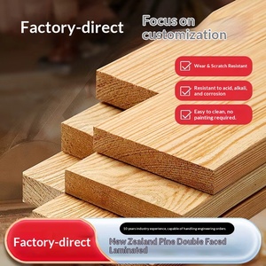 Доска из соснового дерева Шаньдун E0, цельная, 18 мм, для шкафов, детских комнат, татами, оптом - Product Image 1