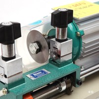 Machine de découpe de clés en acier titane automatique professionnelle outil d'entrée de serrure de porte moteur tension d'alimentation fournitures de serrurier