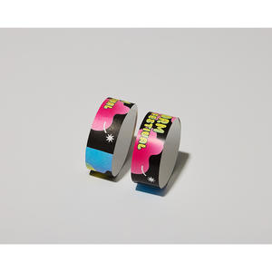 Pulseras impermeables para admisión, pulseras TYVEK a todo color, tipo individual de 20 mm (3/4 pulgadas) [AnyWristband] - Product Image 4