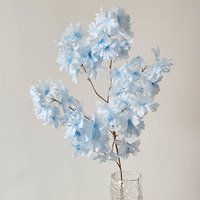 Fleurs séchées en gros KYHY : Roses bleues et hortensias de haute qualité pour la Saint-Valentin et la remise des diplômes - Commerce transfrontalier