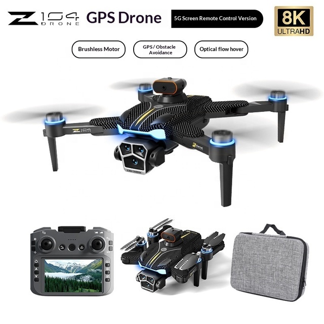 Z104 General Version HD Aerial Photography 4.3-inch Screen Control Brushless Motor With GPS Positioning Drone