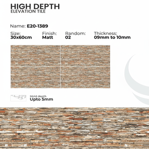 Carreaux muraux extérieurs en porcelaine 300x600mm Finition architecturale - Product Image 1