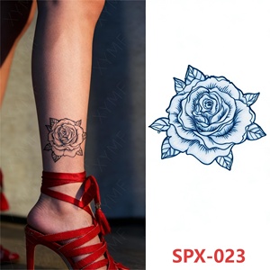 Tatuajes Temporales Semipermanentes al por Mayor, Resistentes al Agua, Seguros para la Piel, <span class=keywords><strong>de</strong></span> Larga Duración (15 Días), Mini, Realistas, con Tinta <span class=keywords><strong>de</strong></span> Jugo - Product Image 3