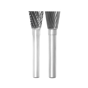 Fresa de Carburo Tipo <span class=keywords><strong>M</strong></span>, Cónica, de Corte Simple y Doble - Product Image 4