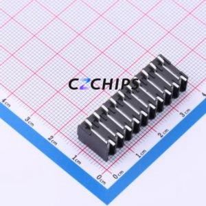 JL212R-SMT-35010BP1 Spring Terminal Block SMD,P=3.5mm Connector ( Construction: 1x10P )( Pitch: 3.5mm )( Color: Black ) - Product Image 2