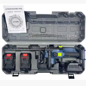 Motosierra Eléctrica de Alta Calidad de 21 V y Alta Velocidad de 12 Pulgadas, Precio de Fábrica, Motosierra Inalámbrica para Carpintería y Jardinería - Product Image 2