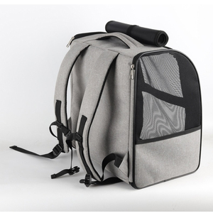 Durable Foldable Pet <b>Backpack</b> - Large Capacity Car-Ready Carrier for <b>Cats</b> & Small Dogs - Product Image 5