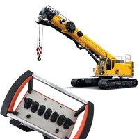 Control Remoto Inalámbrico por Radio para Grúas Industriales, Código Fijo, IP68 Impermeable, Bomba de Concreto, Motores de Doble Embrague de 12v o 24v CC