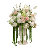 Boule de fleurs artificielles de style nouveau, 60 cm, de haute qualité, centre de table pour mariage