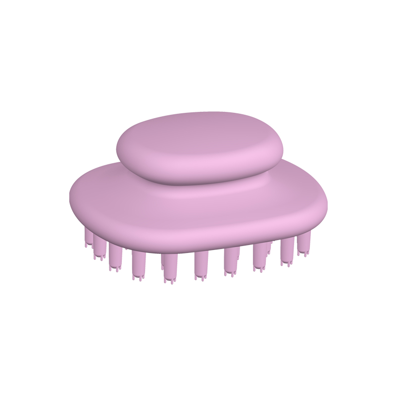 BPA Бесплатная детская силиконовая щетина для волос, Массажная щетка для шампуня