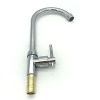 Robinet de cuisine à eau froide Water Knows Warmth A-1038 0.8MPA à ouverture rapide pour évier de légumes, équipement sanitaire 4 points