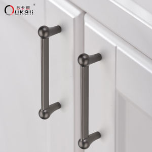 تصميم جديد لأجهزة خزائن المطبخ، مقابض للأدراج والأبواب، مقابض مجوفة محززة للأدراج - Product Image 5