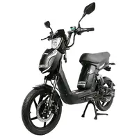 2022 Eu Warehouse Nieuwe Ontwerp E-Babeta Mini Elektrische Motorfiets Twee Wielen E Scooter Fietsen Met Front Mand Achter box Voor Volwassenen