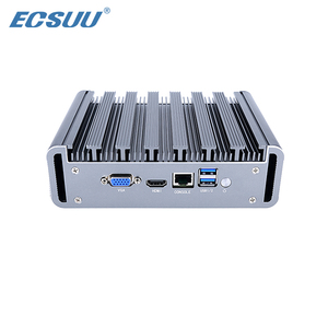 Hiệu suất cao 6-lan hộp <span class=keywords><strong>PC</strong></span> | Intel Core i3 CPU VGA + HDMI RS232 USB3.0 + USB2.0 DDR3L 12V DC gồ ghề công nghiệp <span class=keywords><strong>Mini</strong></span> <span class=keywords><strong>PC</strong></span> - Product Image 2