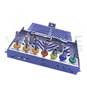 Kit de compression osseuse 8 pièces certifié CE Classe I pour implants dentaires, instruments chirurgicaux d'élargissement de sinus, vis Vaslcare - Product Image 3