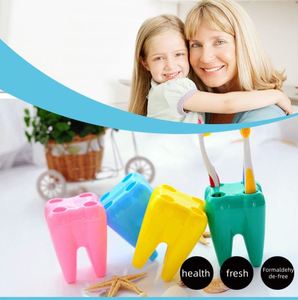 Soporte para cepillos de dientes con logotipo personalizado, estante con 4 orificios en forma de dientes, soporte de exhibición al por mayor - Product Image 4