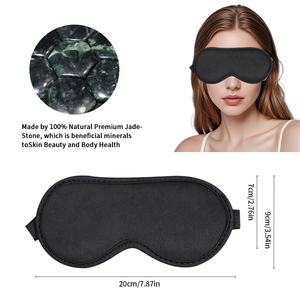 Masque pour les yeux <span class=keywords><strong>en</strong></span> jade avec pierre <span class=keywords><strong>de</strong></span> jade naturelle <span class=keywords><strong>de</strong></span> qualité supérieure <span class=keywords><strong>de</strong></span> haute qualité pour améliorer la beauté <span class=keywords><strong>et</strong></span> la santé <span class=keywords><strong>de</strong></span> la peau du visage du sommeil - Product Image 4