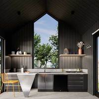 Maisonnette préfabriquée en acier léger certifiée NS/AS pour les vacances