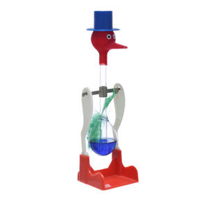 Educational Magic Sippy Dipping Handmade Eco-Friendly Glass Cube Thirsty <strong>Drinking</strong> <strong>Bird</strong> <strong>Toy</strong> for Stress Relief - Product Image 4