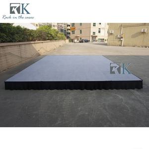 Scène de plateforme portable pour événements, scène pliante en aluminium, vente de podiums - Product Image 5