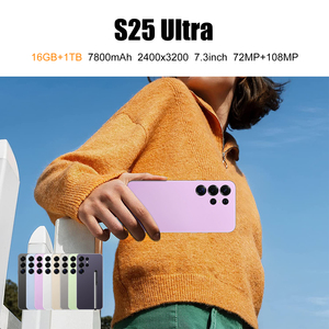 卸売オリジナルS25ウルトラスマートアンドロイド15システム搭載携帯電話 16GB+1TBロック解除済みSペン デカコアCPU HD画面 4G WIFI携帯電話 - Product Image 2