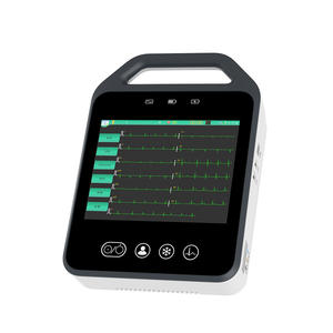 เครื่องตรวจคลื่นไฟฟ้าหัวใจแบบพกพา Iecg-12A 12 ช่องสัญญาณ พร้อมแบตเตอรี่ในตัว และได้รับการรับรองมาตรฐาน CE สำหรับการตรวจวัดทั่วร่างกาย - Product Image 5