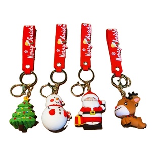 Custom OEM Cute Cartoon 3D PVC Rubber Multifunction Bottle Opener Keychain Pendant Accessory for Gift