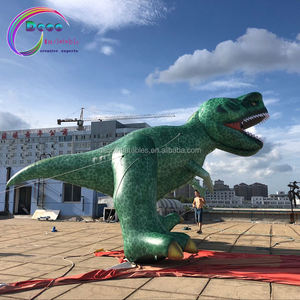 Dinosaurio Inflable Verde Personalizado para Publicidad - Product Image 3