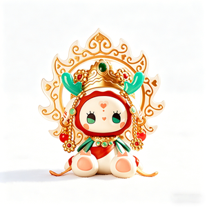 Figura Decorativa Tradicional Chibi, Adorno Retro de Diseño, Juguete Artístico de Moda, Muñeca Coleccionable, Decoración para el Hogar, Regalo - Product Image 2