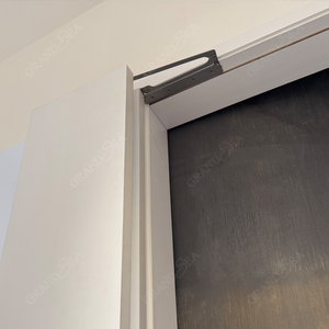 Puerta Corredera Minimalista Blanca Sin Marco Invisible, Puerta Corredera Interior PT y <span class=keywords><strong>Puertas</strong></span> Plegables PT - Product Image 6
