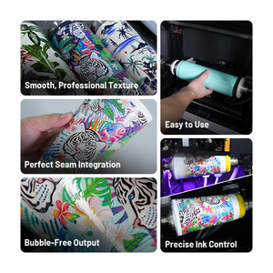 طابعة كينجيت الدوارة للزجاجات والأكواب الحرارية، آلة طباعة بزاوية 360 درجة، طابعة نفث حبر للأسطوانات الغازية - Product Image 5