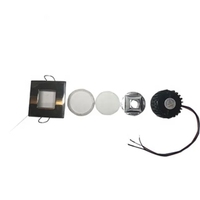 Véritable Marine 12V 24V étanche réglable en acier inoxydable Marine Square Trimless DC LED Down Light