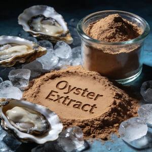 สารสกัดจากหอยนางรม 100% ละลายน้ำได้ เกรดอาหาร สมุนไพรเพื่อสุขภาพ ผลิตภัณฑ์เสริมอาหาร สารสกัดสมุนไพรธรรมชาติ ผงเปปไทด์จากหอยนางรม บรรจุถัง - Product Image 2