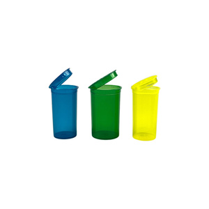 24ml 50ml 80ml 120ml 240ml 360ml tùy chỉnh màu sắc và logo PP Pop Top Pre cuộn nhựa <span class=keywords><strong>container</strong></span> cho dược phẩm lưu trữ chai - Product Image 2