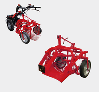 Cosechadora de Patatas para Tractor de Empuje con Profundidad Ajustable de 15-50 cm para Cosechar Raíces