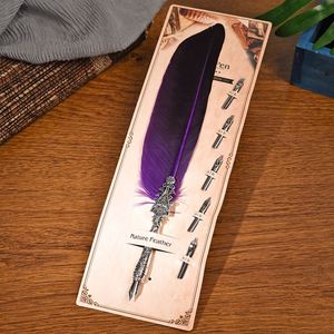 Pluma de Inmersión Retro Estilo Europeo, Pluma para Firmas, Regalo para Profesores, Regalo de Negocios, Regalo de Cumpleaños - Product Image 5