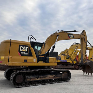 Excavadora CAT 320GC usada asequible, excavadora hidráulica sobre orugas de 20 toneladas para proyectos de ingeniería civil e infraestructura de obras viales - Product Image 1