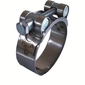 Colliers de serrage télescopiques en acier inoxydable 304 de haute qualité pour tuyaux et tubes, avec système de mesure métrique - Product Image 1