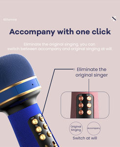 Micro Karaoke Không Dây Cho Hộ Gia Đình WS898, Micro Cầm Tay - Product Image 4