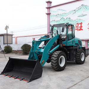 Gratis pengiriman baru 2024 Hengwang 1 ton sampai 2 ton <span class=keywords><strong>Mini</strong></span> Wheel <span class=keywords><strong>Loader</strong></span> untuk dijual - Product Image 1