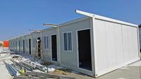 Maison préfabriquée détachable de 20 pieds, mini-maison de luxe modulaire, excellent matériau, maison de camping préfabriquée industrielle, conteneur détachable