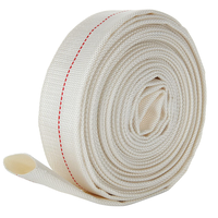 Tuyau d'incendie en toile de polyester tressé en PVC de 1 à 8 pouces, résistant à l'usure et aux chocs, pour usage agricole et de jardin, vente en gros