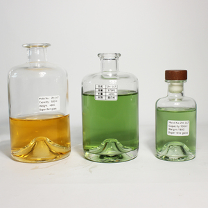 Tùy chỉnh thêm Flint <span class=keywords><strong>100ml</strong></span> 375ml 500ml 700ml 750ml Gin Vodka Chai thủy tinh với nút chai cho rượu Whisky rượu mạnh - Product Image 2