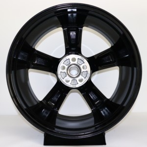 Rines de Aleación Negros Brillantes de 22 Pulgadas, <span class=keywords><strong>5</strong></span> Radios, L8B31007AC para Land Rover Defender 110 <span class=keywords><strong>90</strong></span> V8 Edición Carpathian, Fundición de Aluminio - Product Image 2