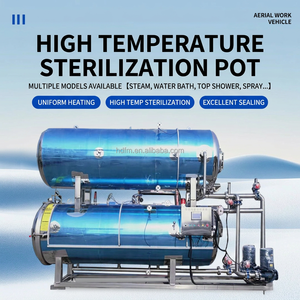 Autoclave de Gran Capacidad para Esterilización de Alimentos Comerciales, Volumen Personalizable, para Esterilización de Productos Lácteos, Alimentos Enlatados y Carne - Product Image 2